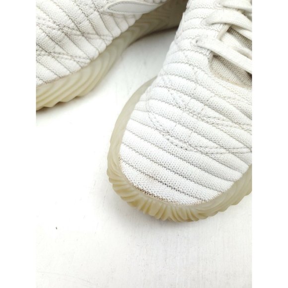 Adidas Sz 6.5 Sobakov Lace-Up Athletic Casual Sneaker Shoes B42007 Mens White main image 7